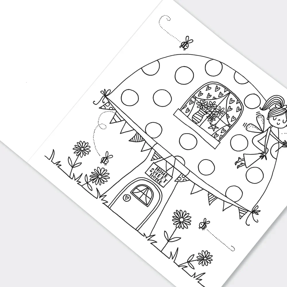 Rachel Ellen Designs - Colouring Book - Magical Fairies - Image 2