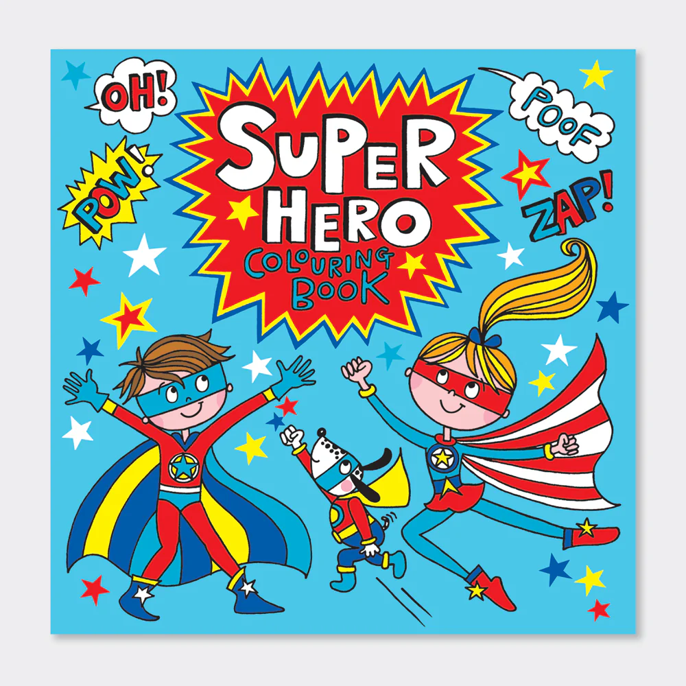 Rachel Ellen Designs - Colouring Book - Super Hero