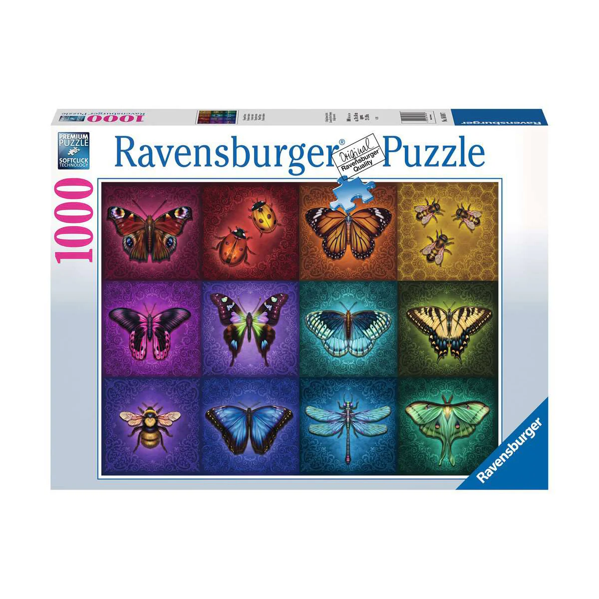RAVENSBURGER – 1000 Pc Puzzle – "Winged Things"