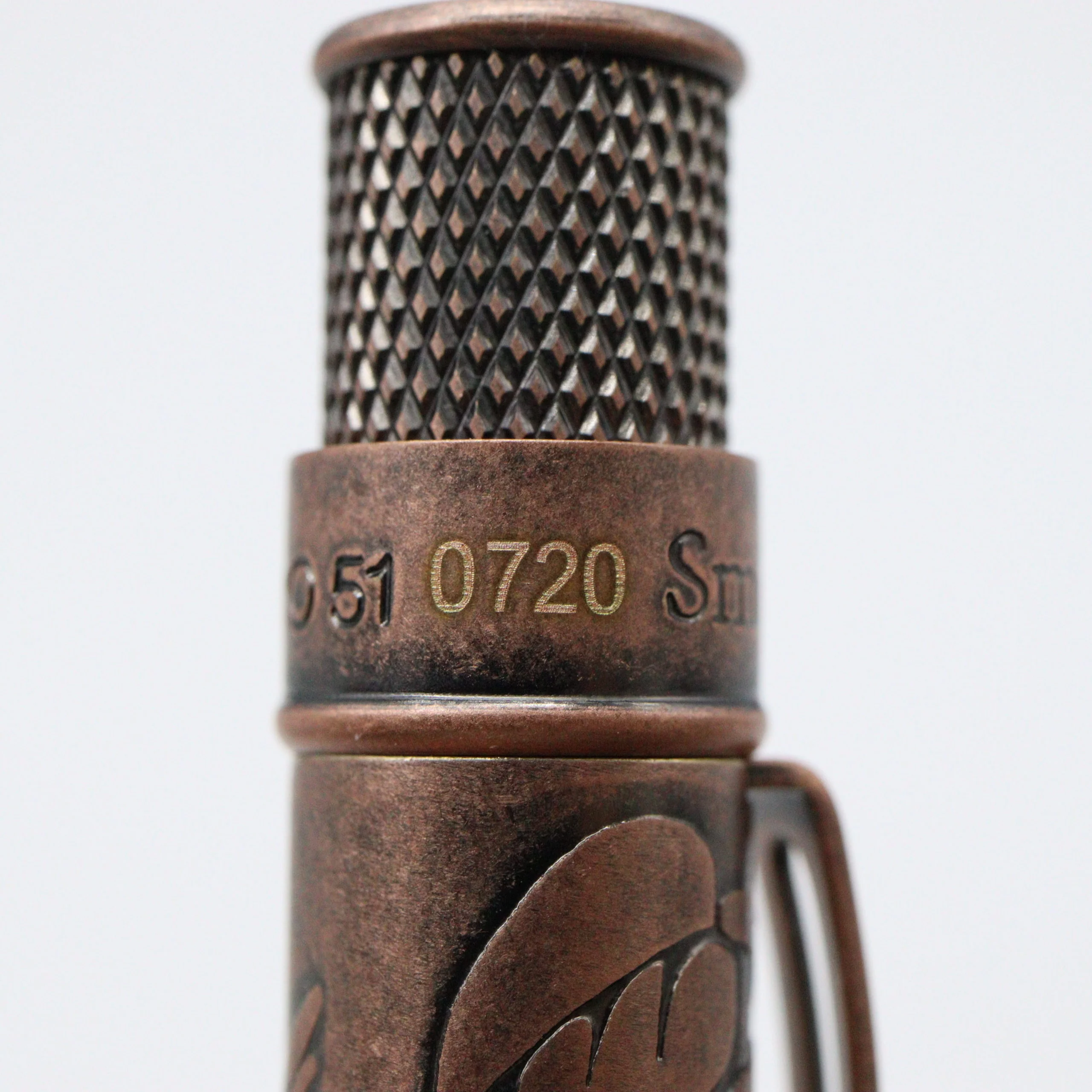 RETRO 1951 - Smithsonian Rollerball Pen - Brass - Woodland Hummingbirds and Flowers - Image 5