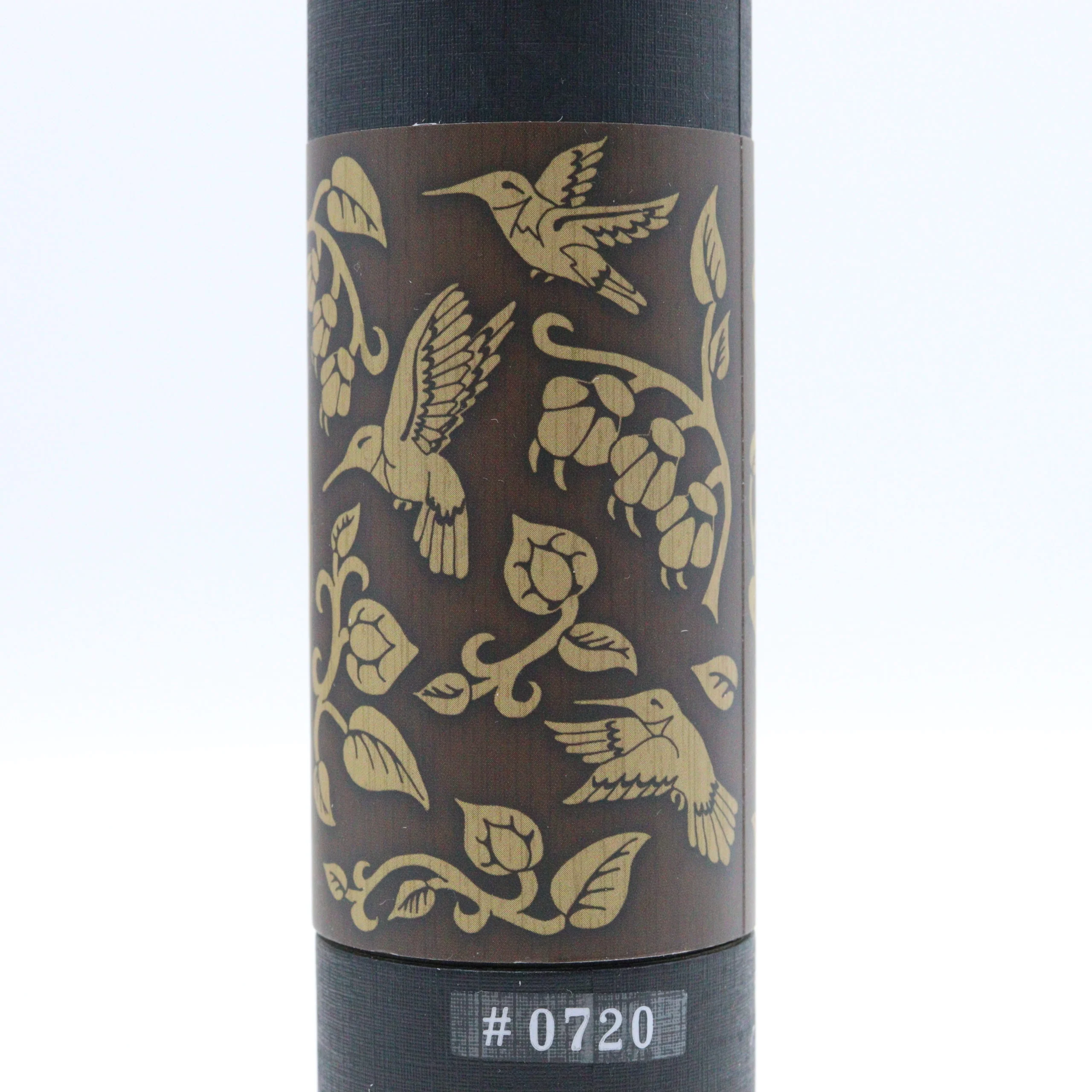 RETRO 1951 - Smithsonian Rollerball Pen - Brass - Woodland Hummingbirds and Flowers - Image 8