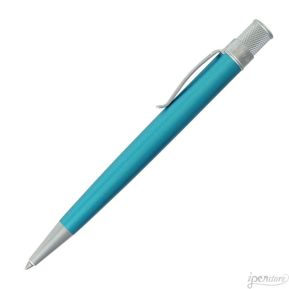 RETRO 1951 – ”TORNADO” SLIM BALLPOINT PEN – AQUAMARINE