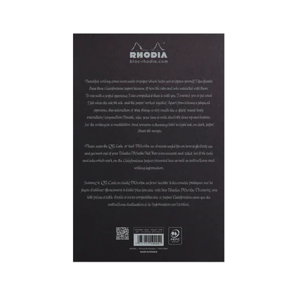 RHODIA PASCRIBE CALLIGRAPHY NOTEPAD 8.25 x 31.8CM - Image 3