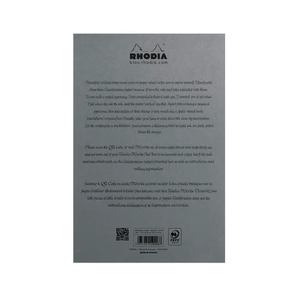 RHODIA PASCRIBE CALLIGRAPHY NOTEPAD 8.25 x 31.8CM - Image 3