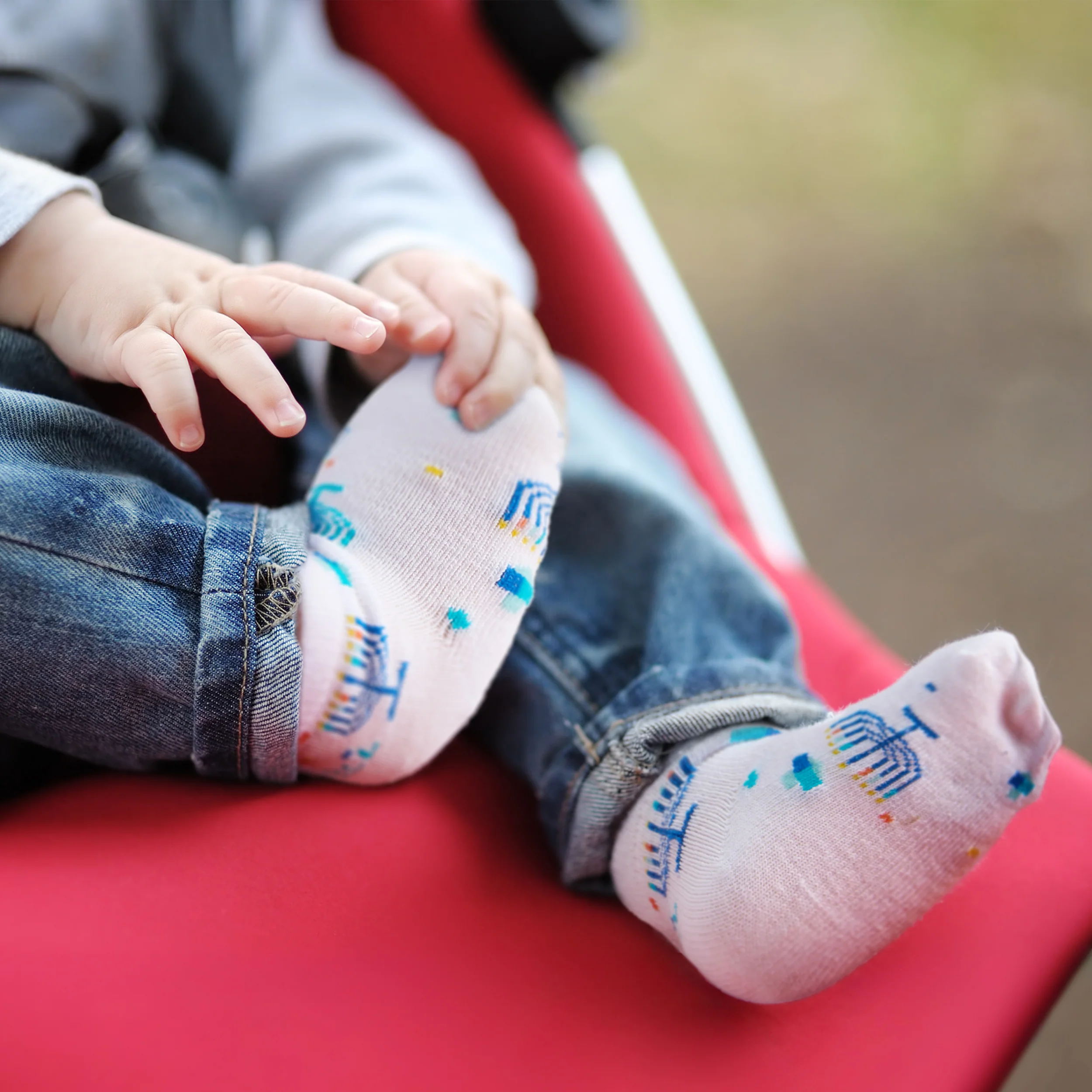 Rite Lite - Chanukah Baby Socks - Image 2