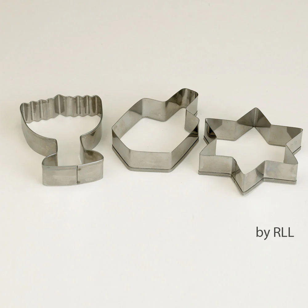 Rite Lite - Chanukah Cookie Cutters - 3 Shapes - Image 5