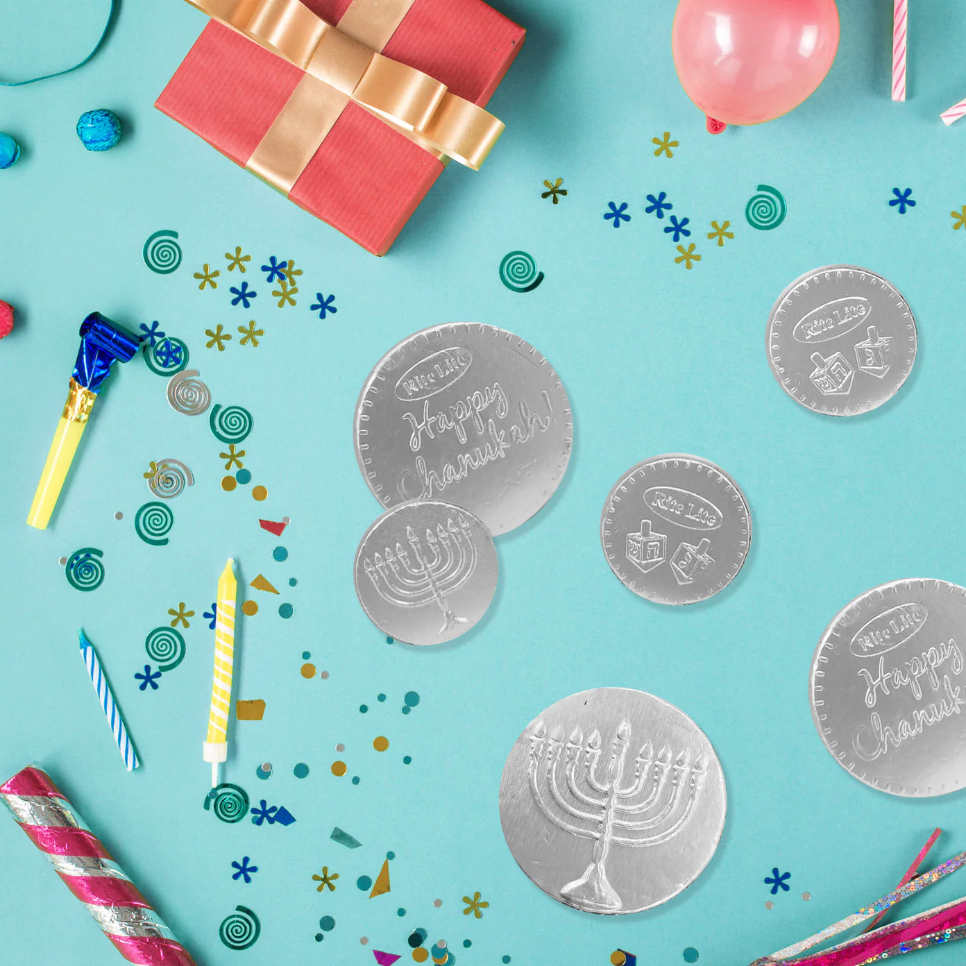 Rite Lite - Chanukah Gelt Coins - Dark Chocolate - Image 4