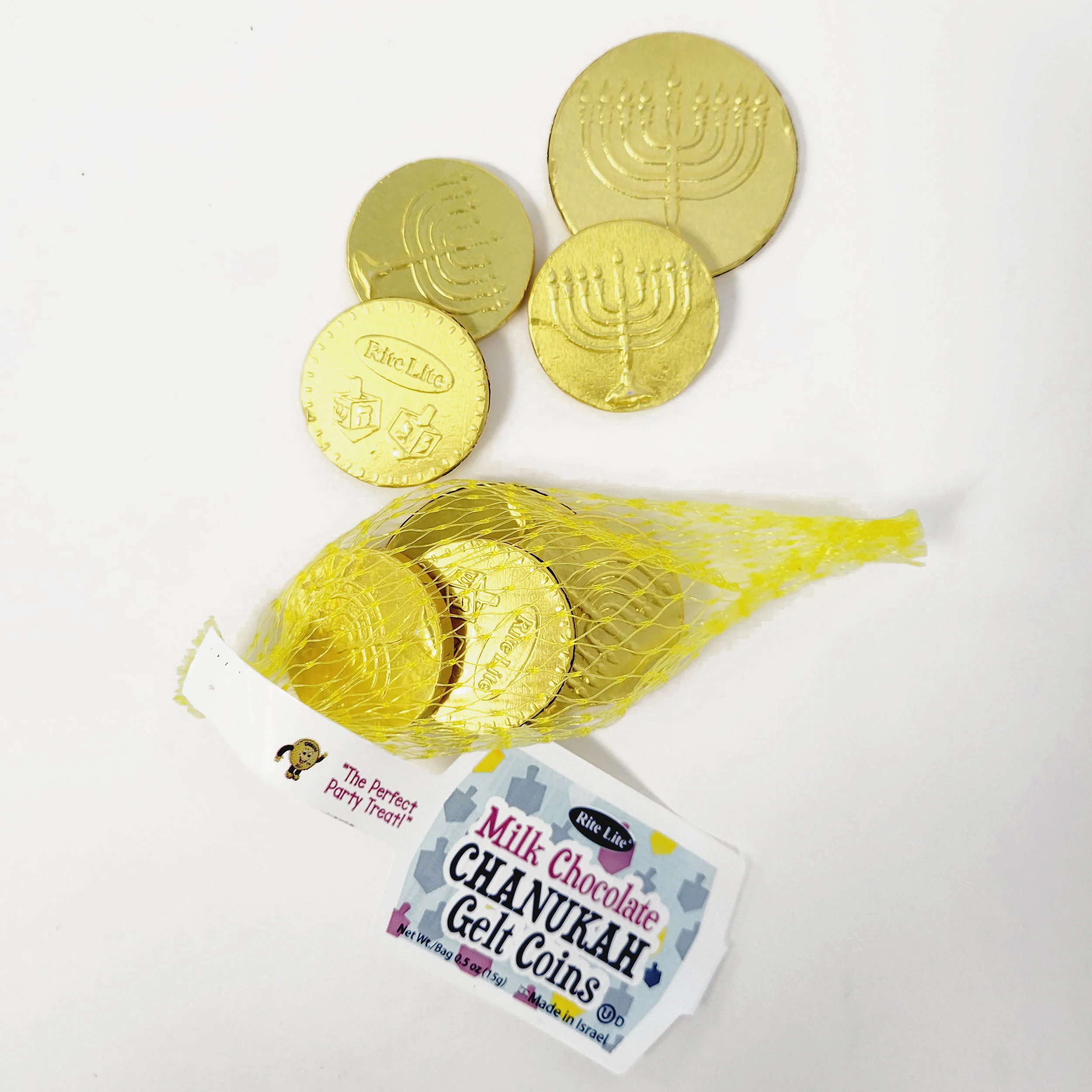Rite Lite - Chanukah Gelt Coins - Milk Chocolate - Image 2