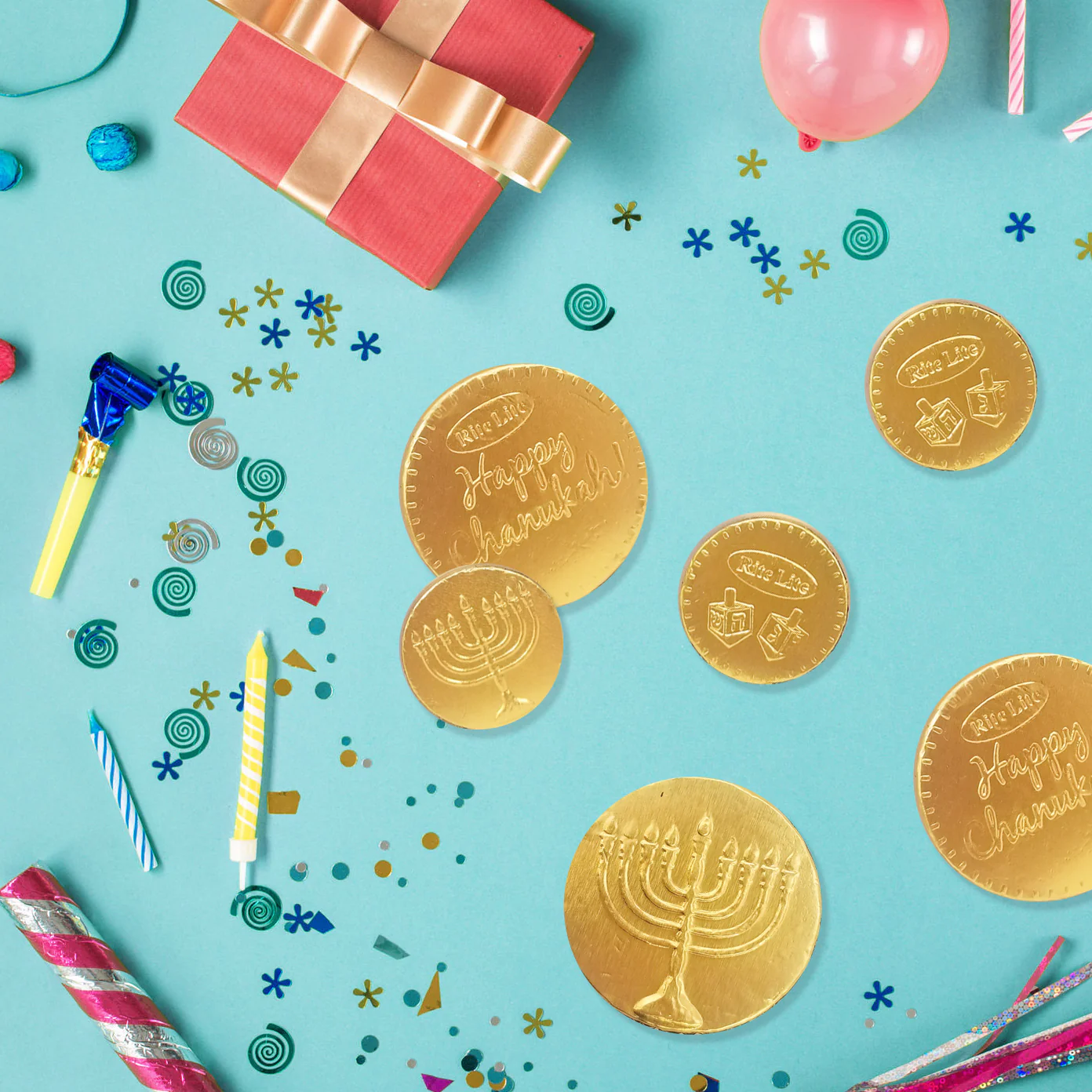 Rite Lite - Chanukah Gelt Coins - Milk Chocolate - Image 3