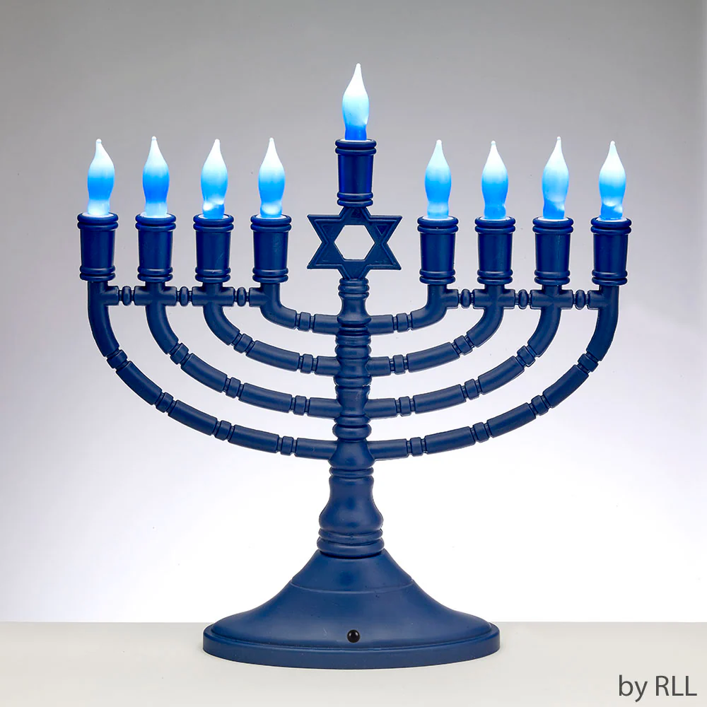 RITE LITE LED PREMIUM ELECTRIC MENORAH 4 LIGHTING OPTIONS
