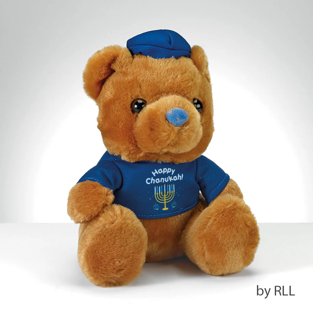 RITE LITE - CHANUKAH-HANUKKAH - "Happy Chanukah" Teddy Bear