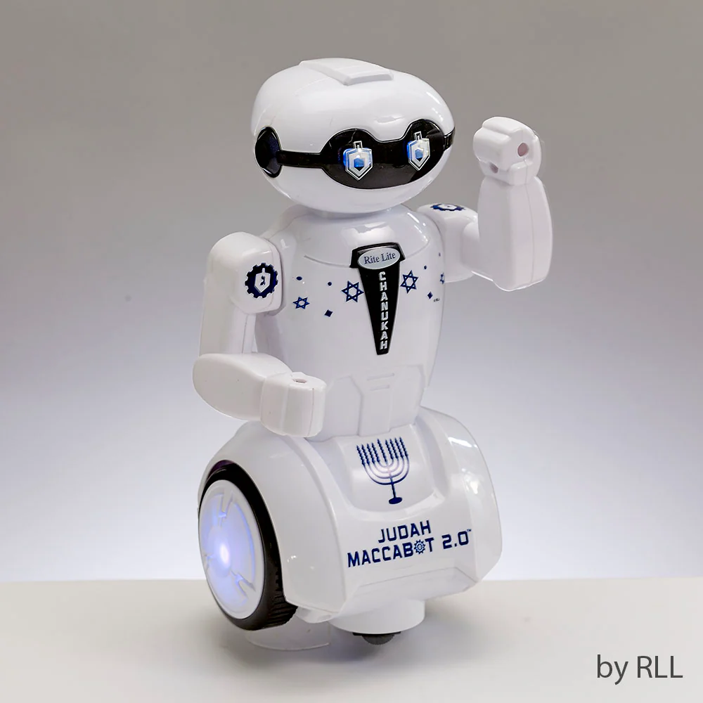 RITE LITE - CHANUKAH-HANUKKAH - Judah Maccabot 2.0™ Chanukah Robot - Image 2
