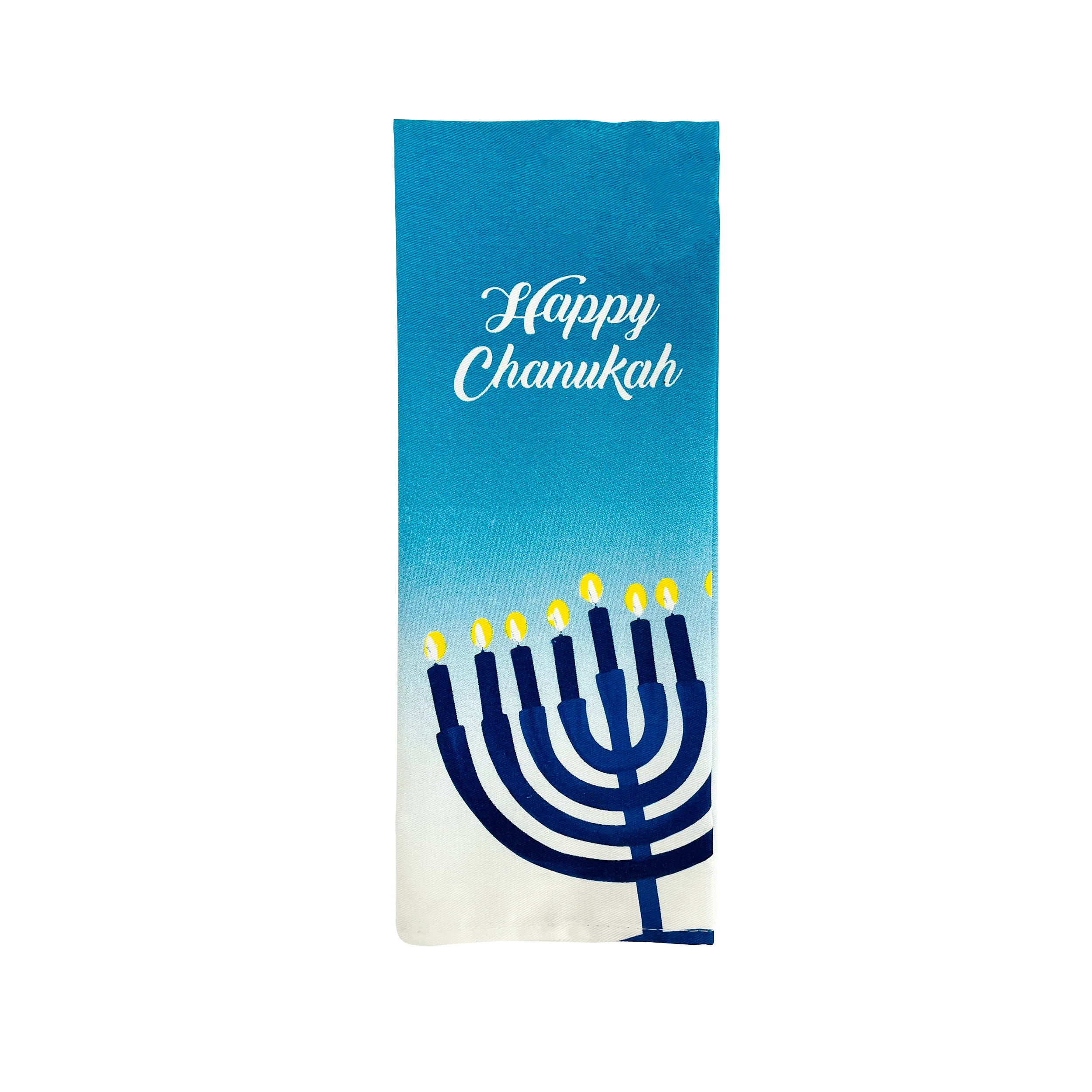 RITE LITE - CHANUKAH-HANUKKAH - "Sapphire Collection" Tea Towel