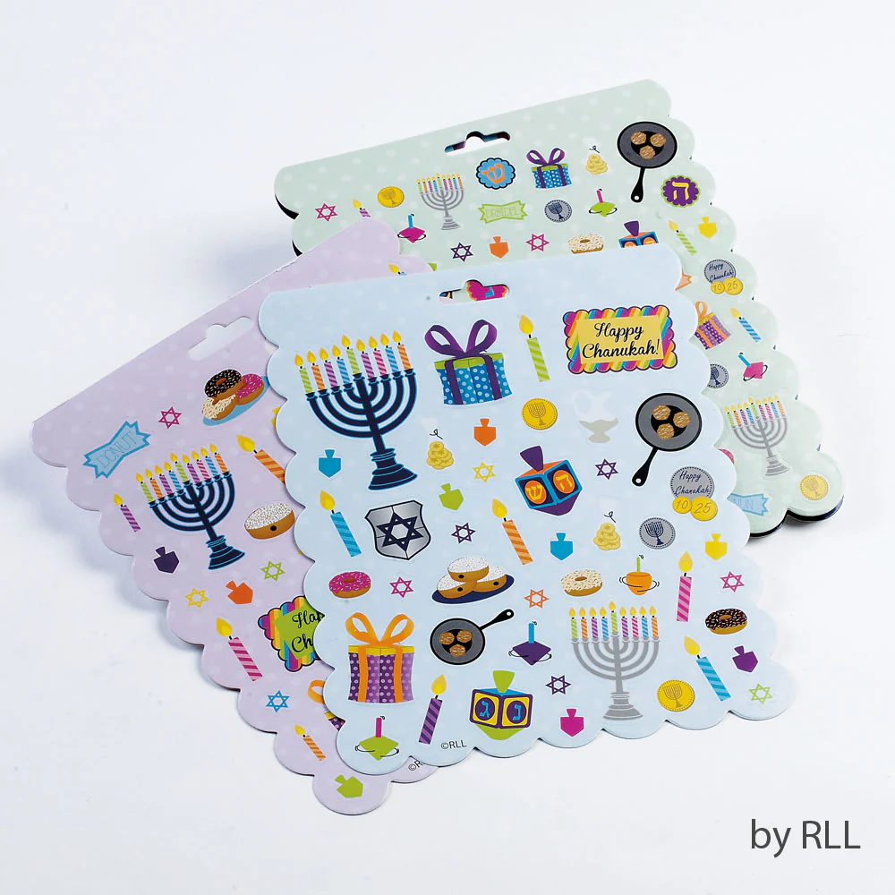 SHULSINGER JUDAICA CHANUKA STICKER BOOK - Image 2