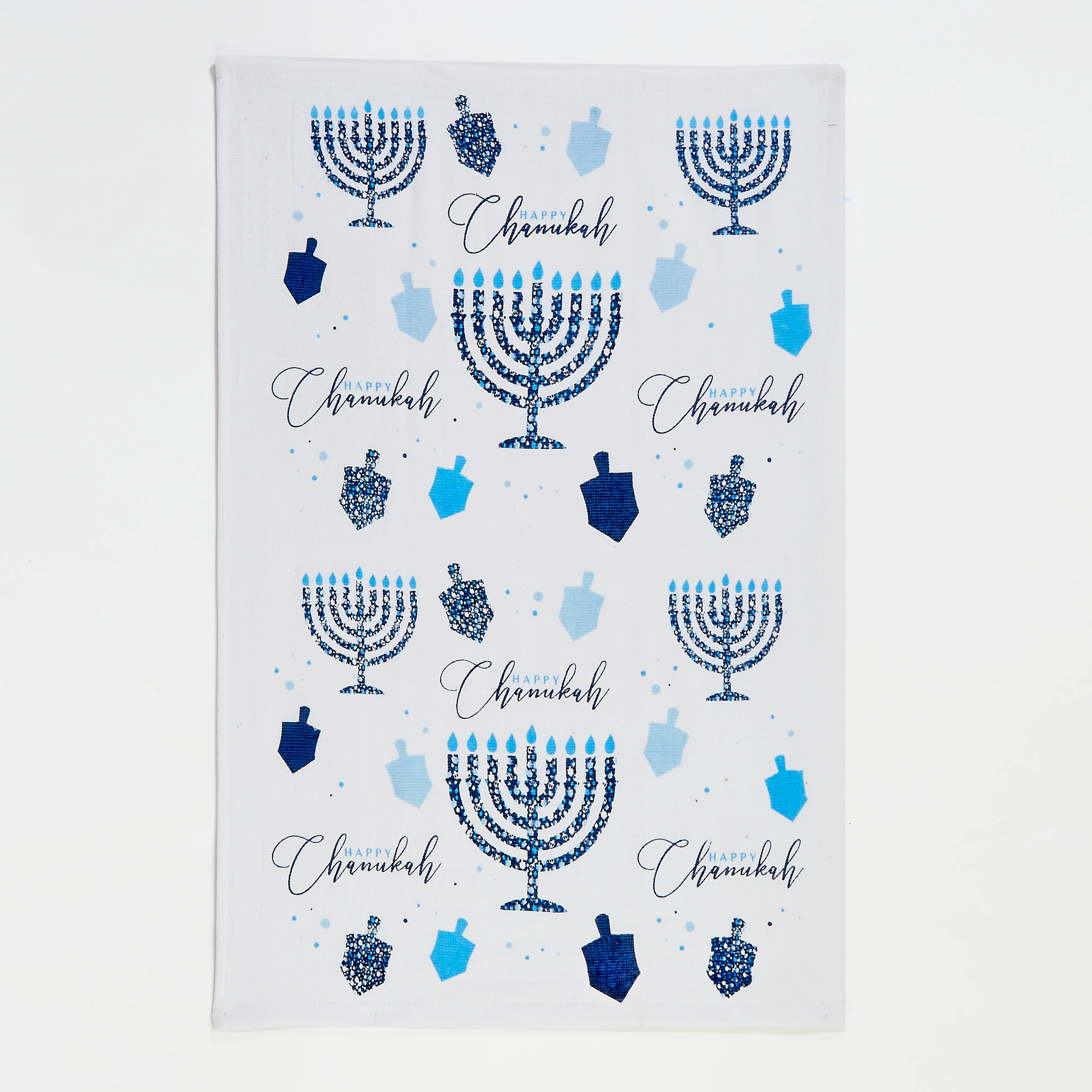 Rite Lite - "Chanukah Mosaic" Printed Cotton Towel - Image 2