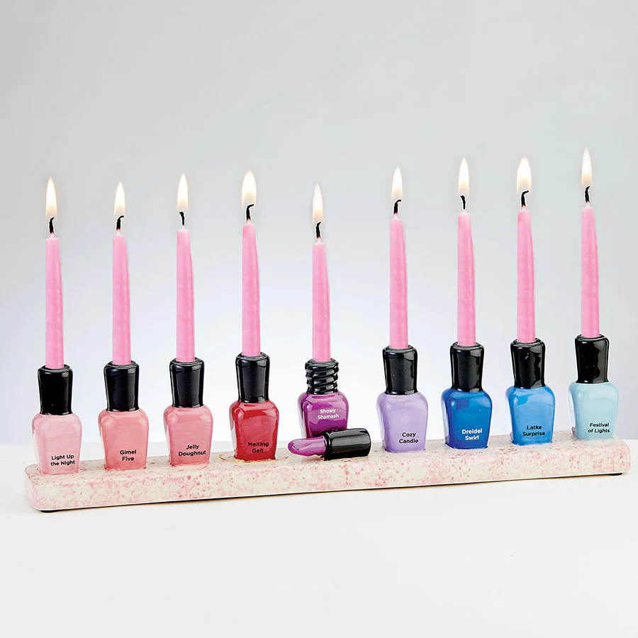 ''RITE LITE'' NAIL POLISH MENORAH