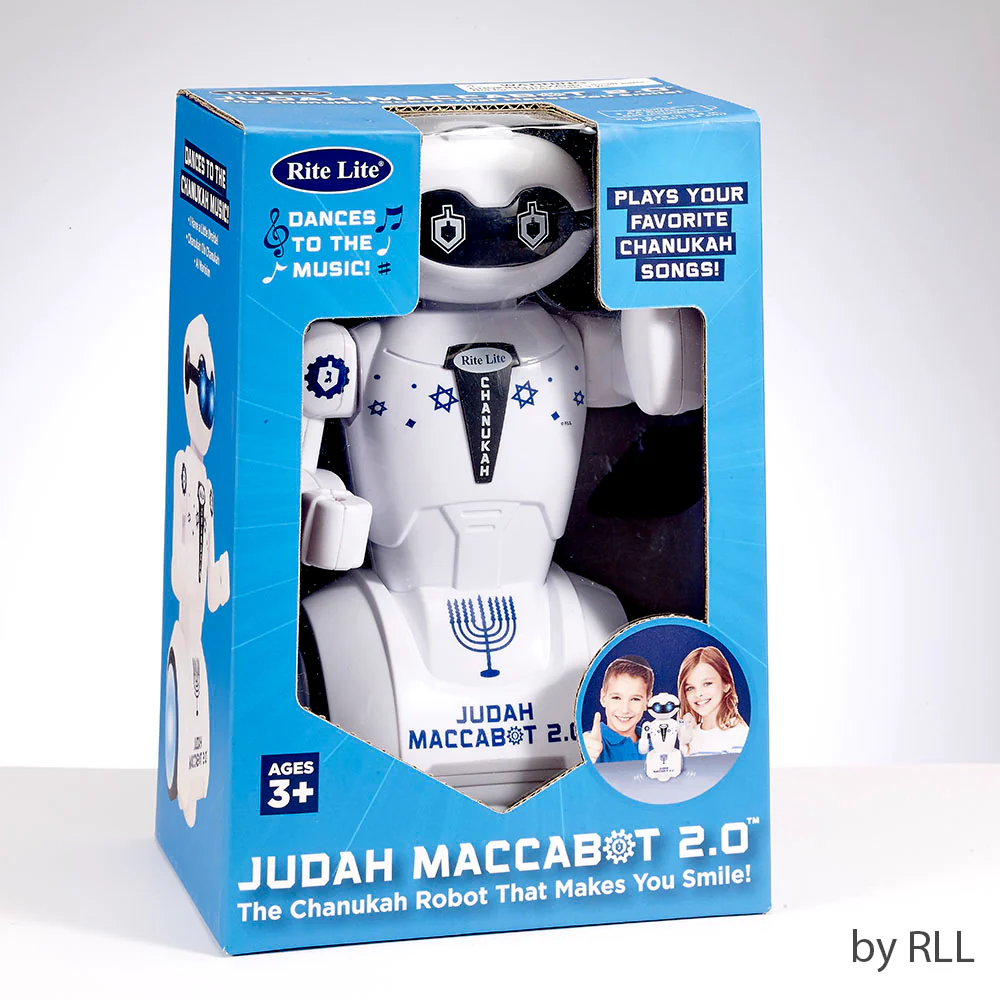 Rite Lite - Judah Maccabot 2.0 Chanukah Robot,Plays 3Chanukah songs - Image 3