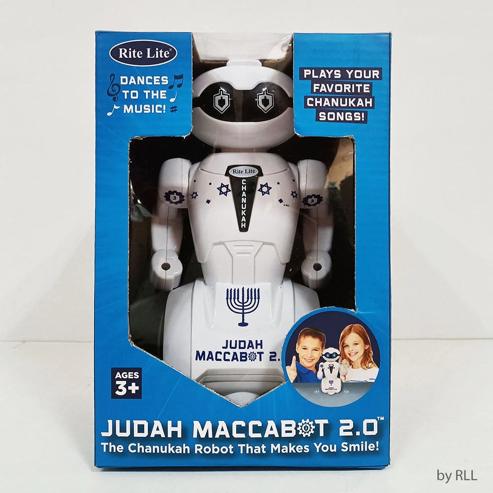 Rite Lite - Judah Maccabot 2.0 Chanukah Robot,Plays 3Chanukah songs - Image 4