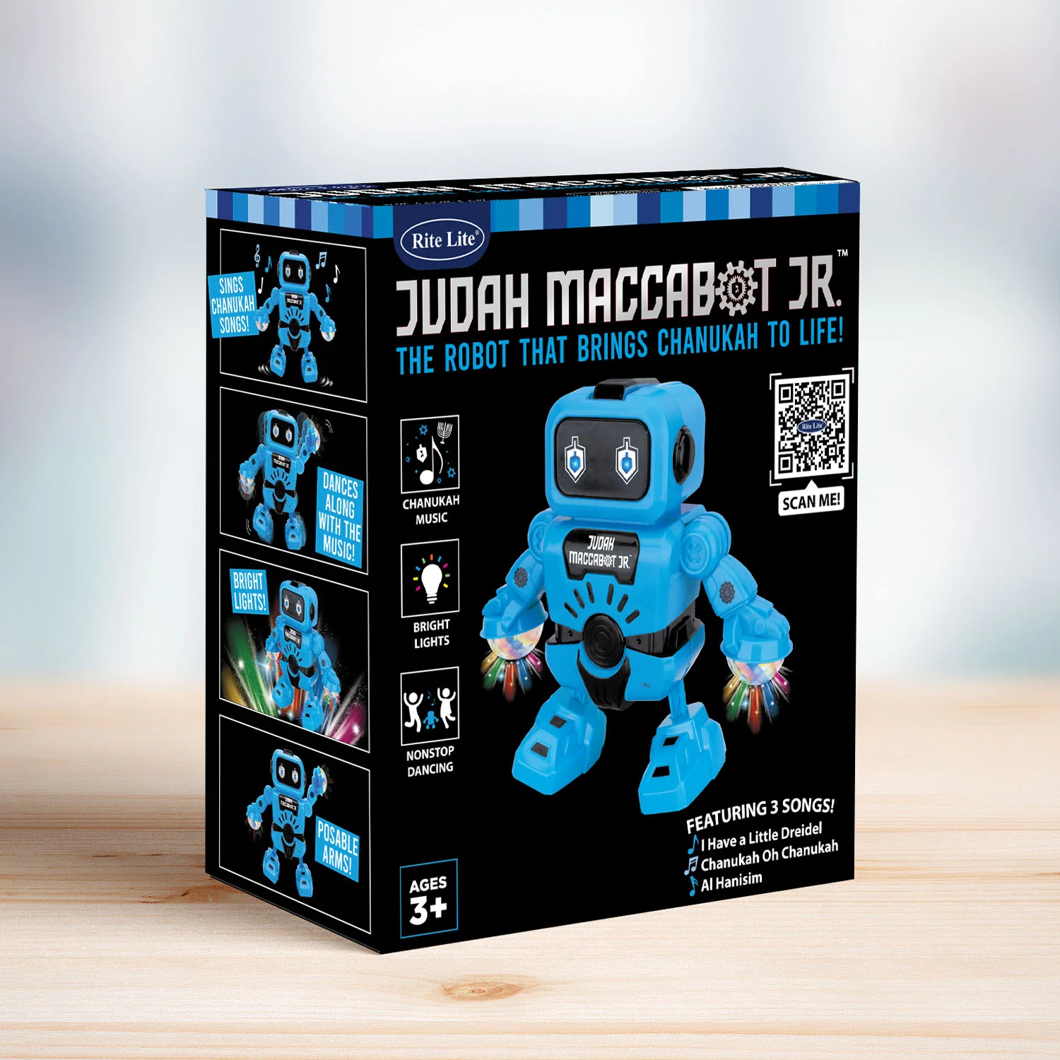 Rite Lite - JUDAH MACCABOT JR™ Chanukah Robot - Image 2