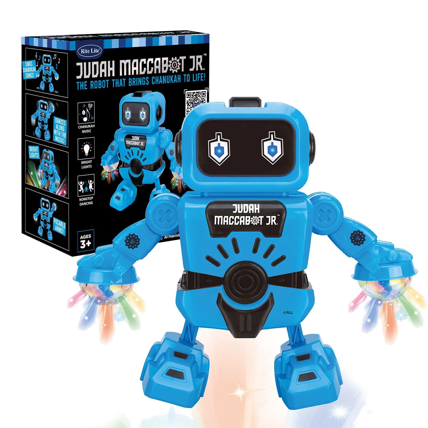 Rite Lite - JUDAH MACCABOT JR™ Chanukah Robot - Image 7