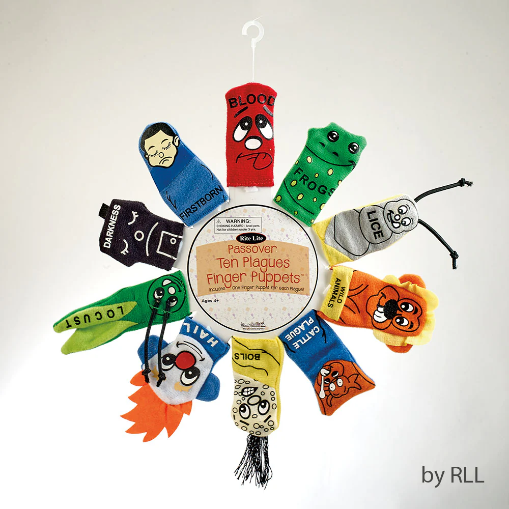 Rite Lite - Passover - Ten Plagues Finger Puppets