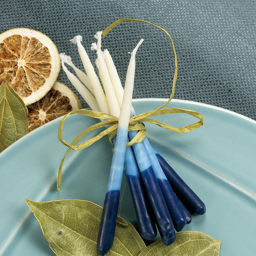 Rite Lite – Premium Chanukah (Hanukkah) Candles – Blue, Light Blue & White - Image 3