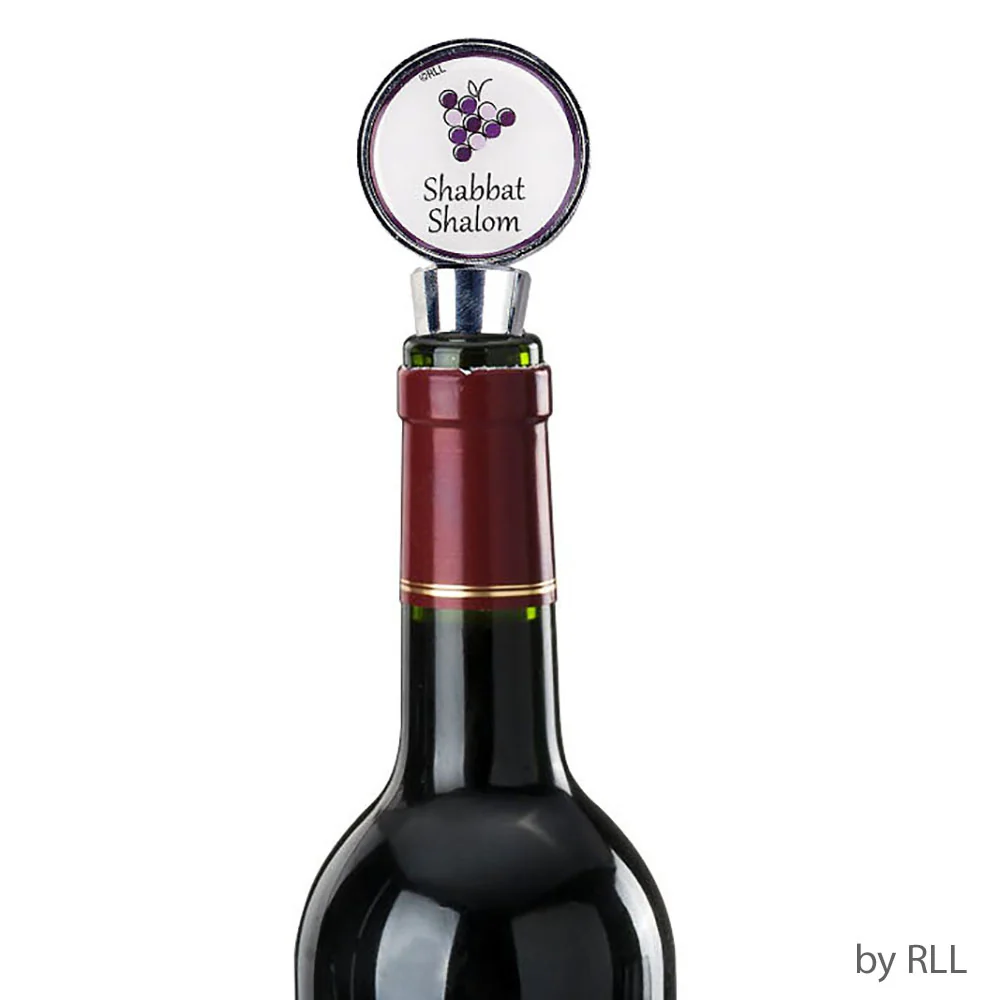 RITE LITE - SHABAT SHALOM - DELUXE - WINE TOPPER - Image 3