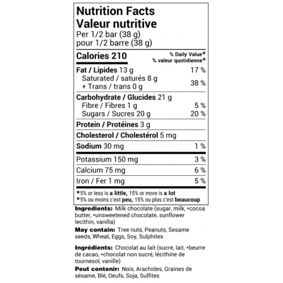 Rogers' Chocolates - Vancouver Milk Chocolate Bar - 75g - Image 3