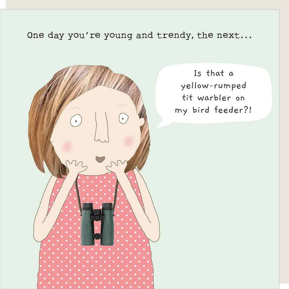 Rosie Made A Thing Card - Bird Feeder