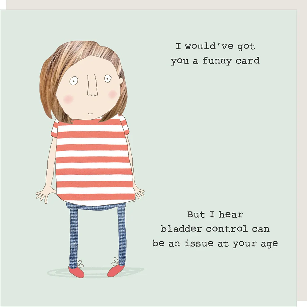 Rosie Made A Thing Card - Bladder