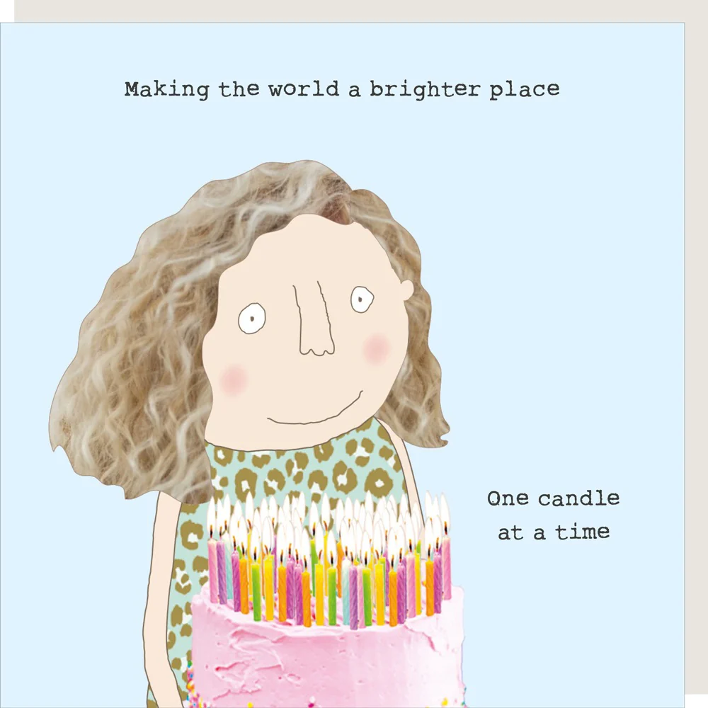 Rosie Made A Thing Card - Brighter Place
