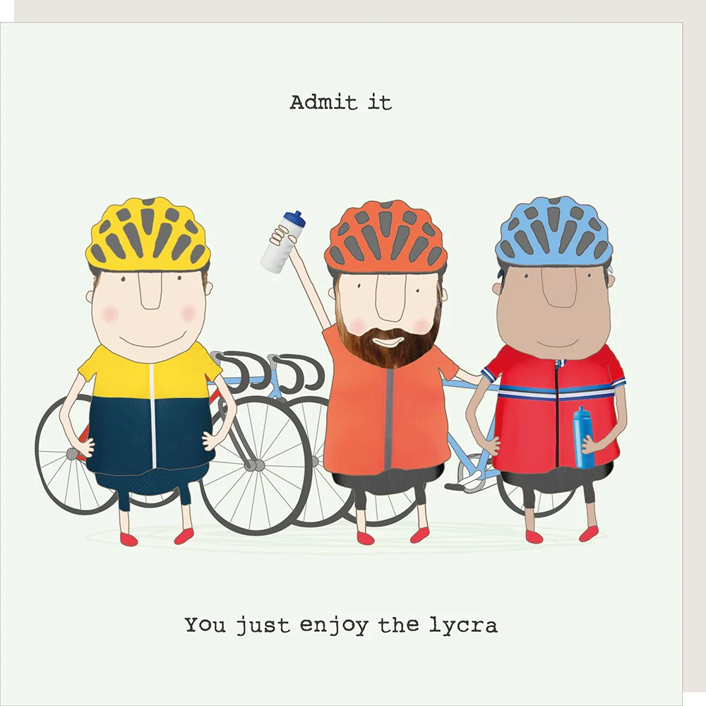 Rosie Made A Thing Card - Enjoy Lycra