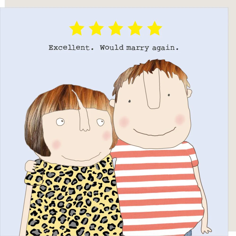 Rosie Made A Thing Card - Five Star Love