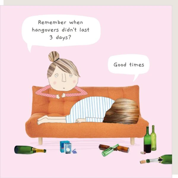 Rosie Made A Thing Card - Good Times