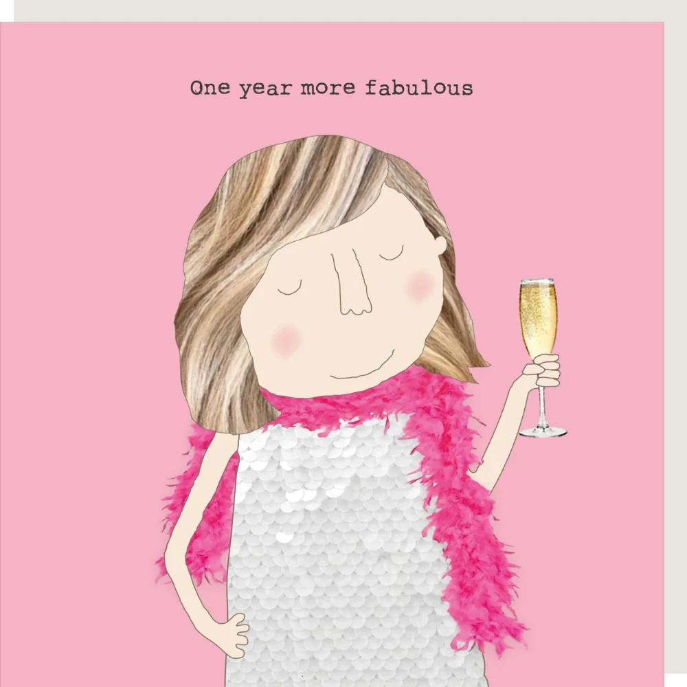 Rosie Made A Thing Card - More Fabulous