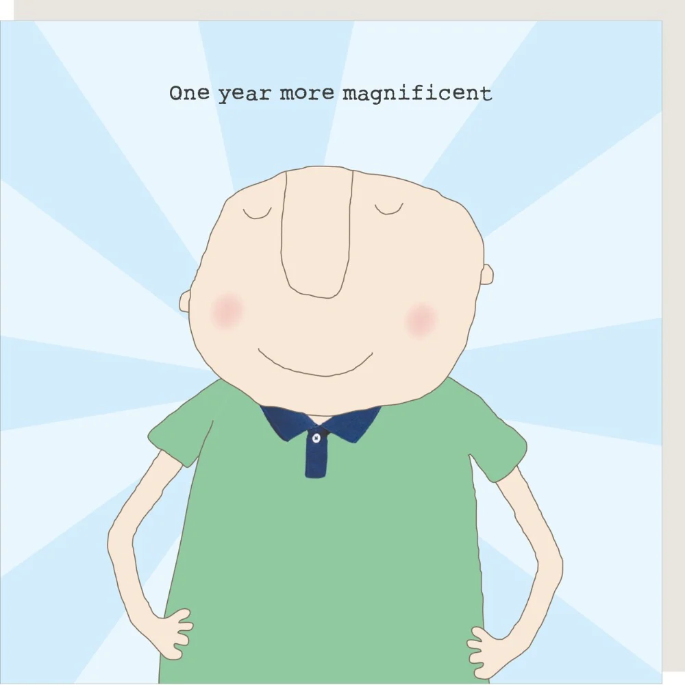 Rosie Made A Thing Card - More Magnificent