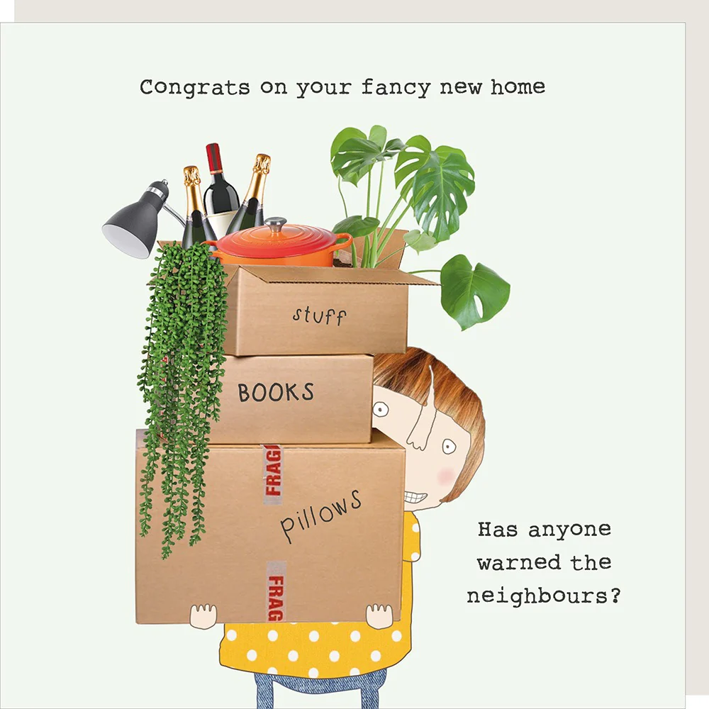 Rosie Made A Thing Card - Neighbours