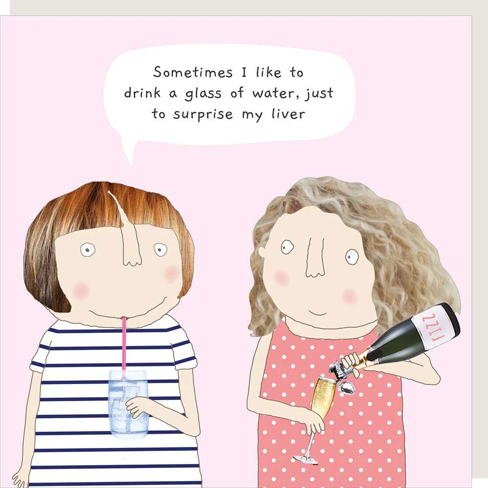 Rosie Made A Thing Card - Surprise Liver