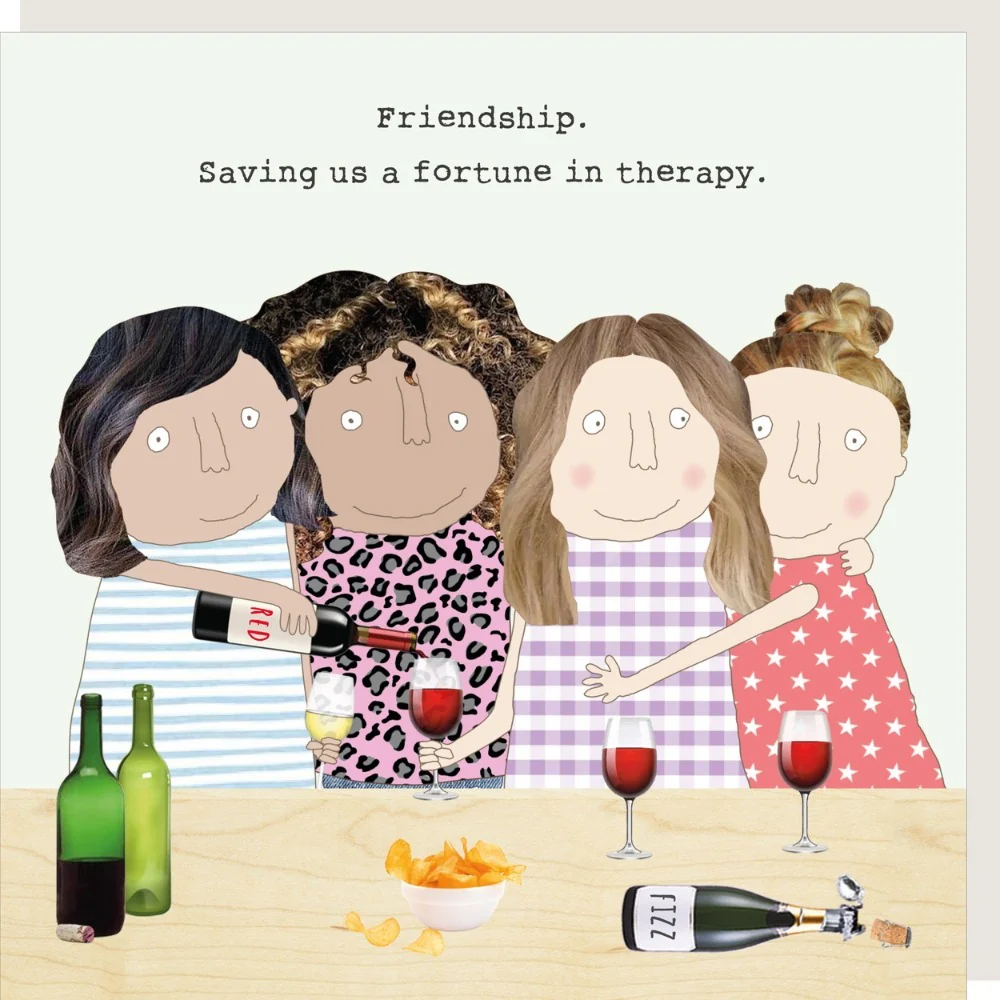 Rosie Made A Thing Card - Therapy