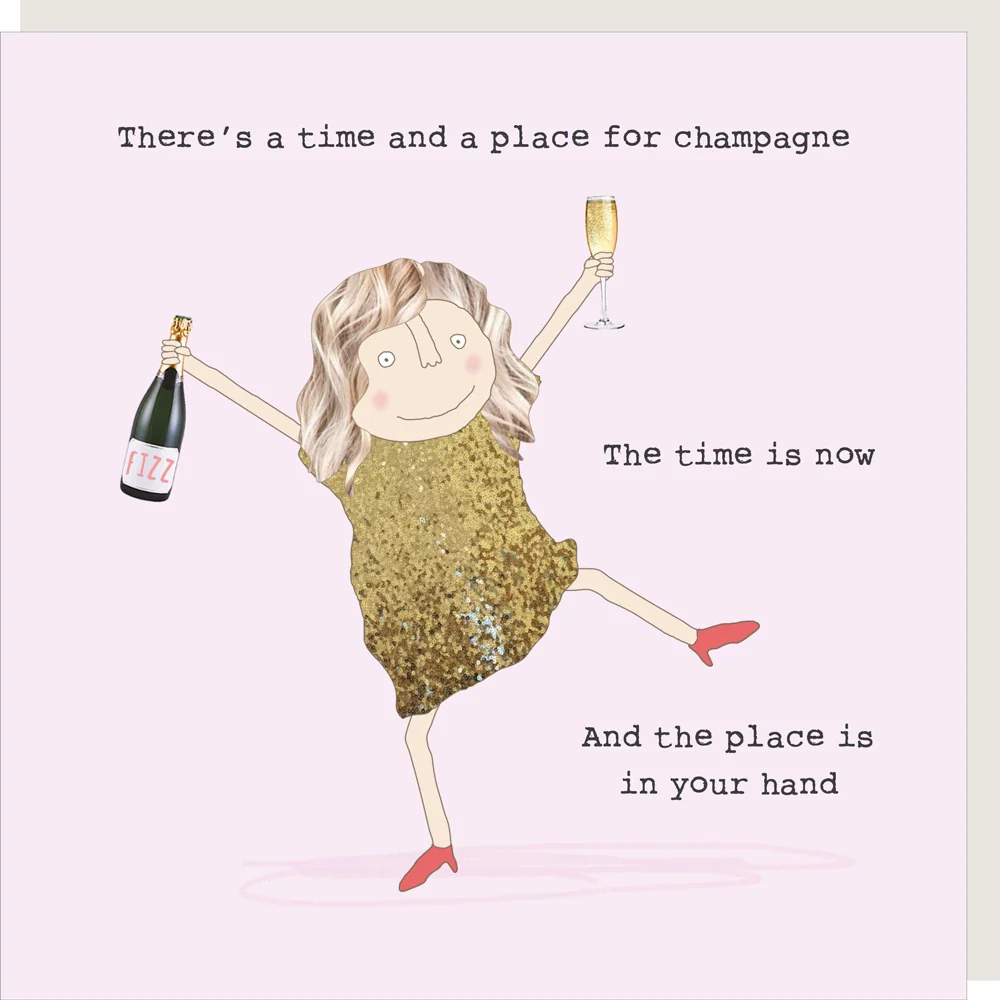 Rosie Made A Thing Card - Time is Now