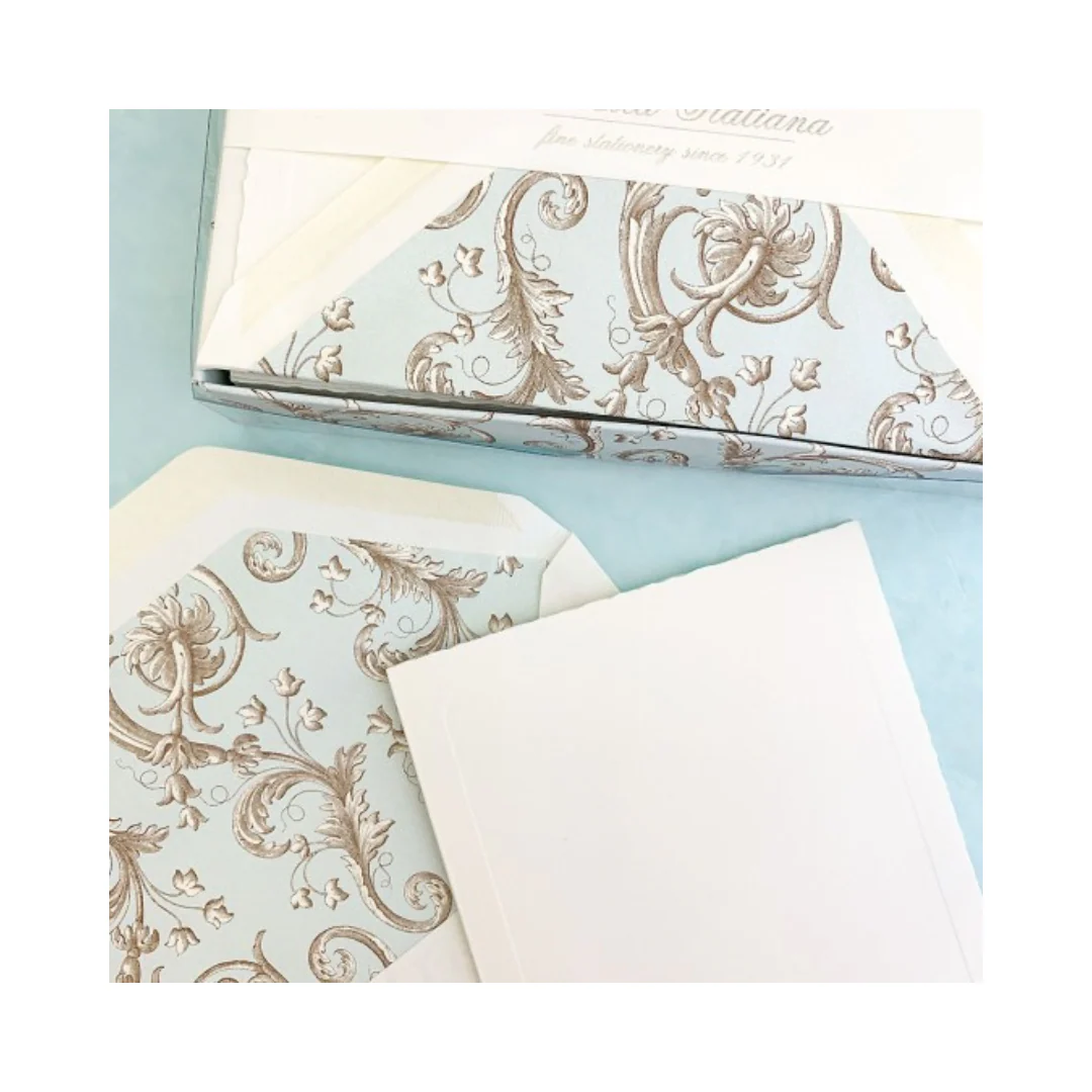 Rossi 1931 - Double Cards - Box of 10 - Gold and Pale Blue