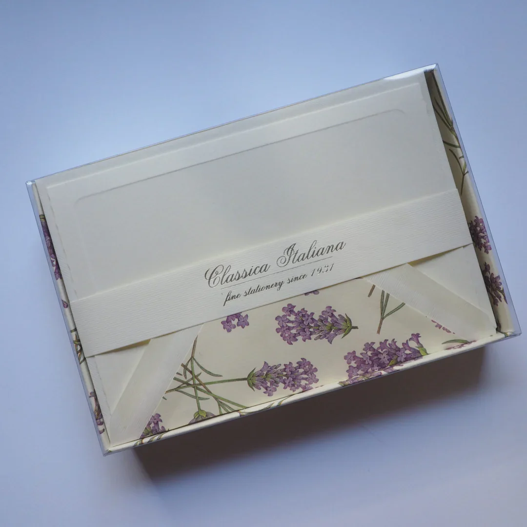 Rossi 1931 - Flat Cards and Lined Envelopes Small - Lavender - BSC414
