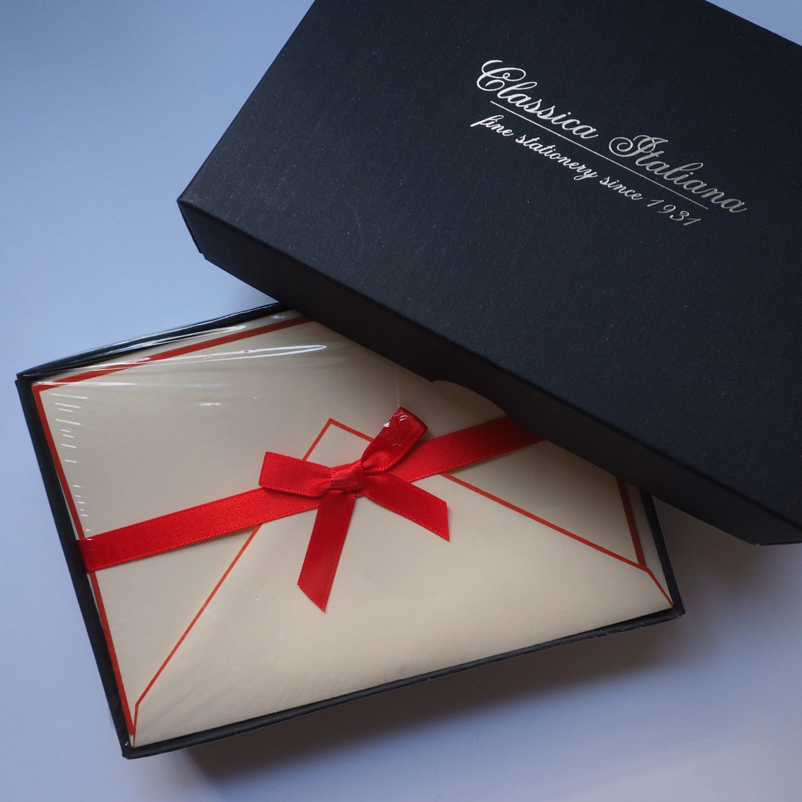 ROSSI 1931 Folded Cards and Lined Envelopes Red – BSC 008