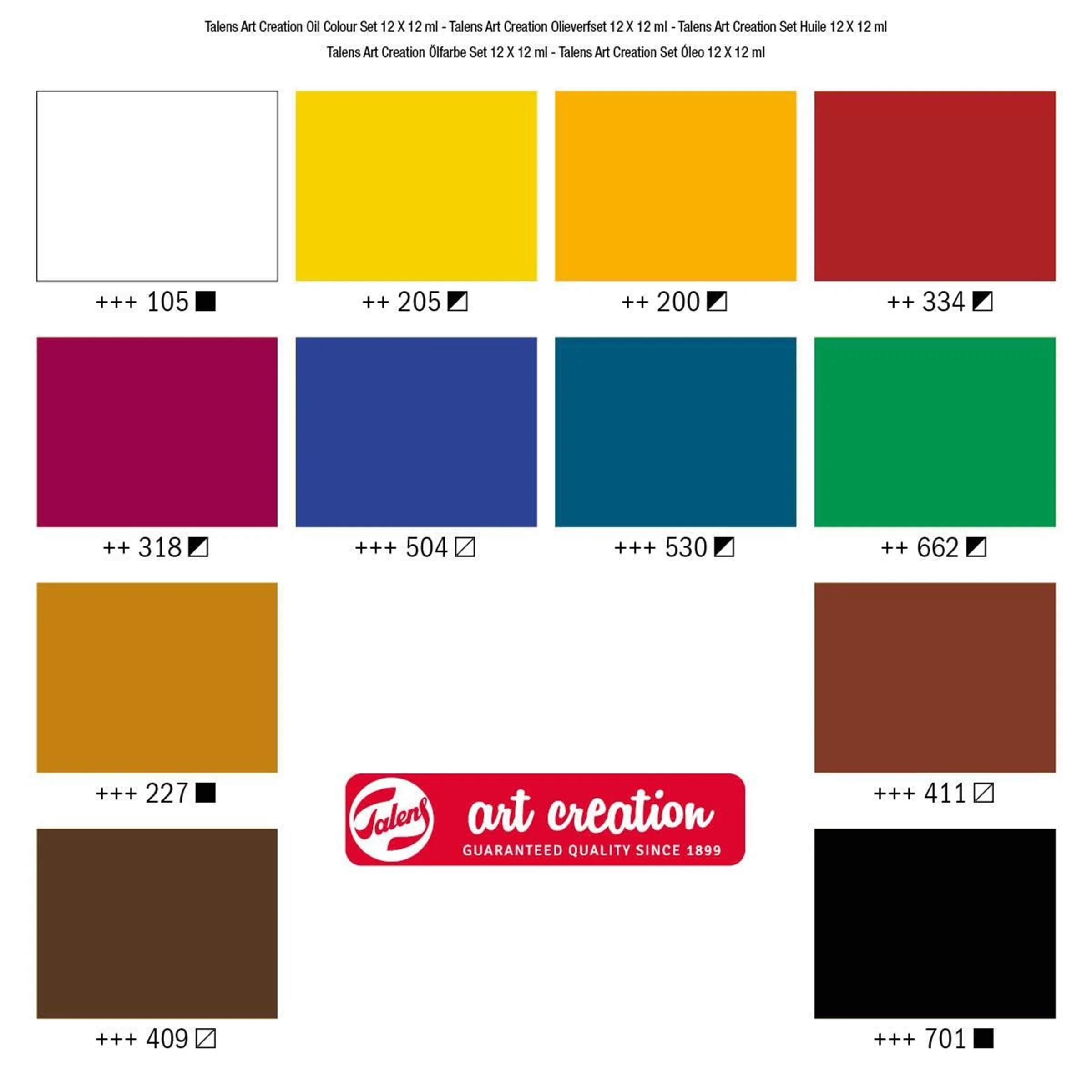 ROYAL TALEN – Oil Colour Set 12 X 12 ml - Image 5