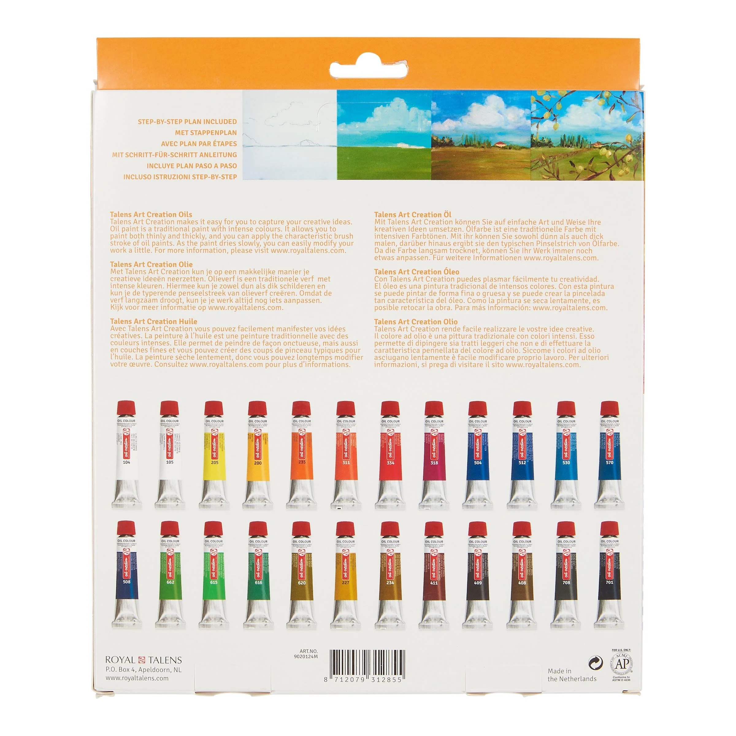 ROYAL TALEN – Oil Colour Set 24 X 12 ml - Image 3