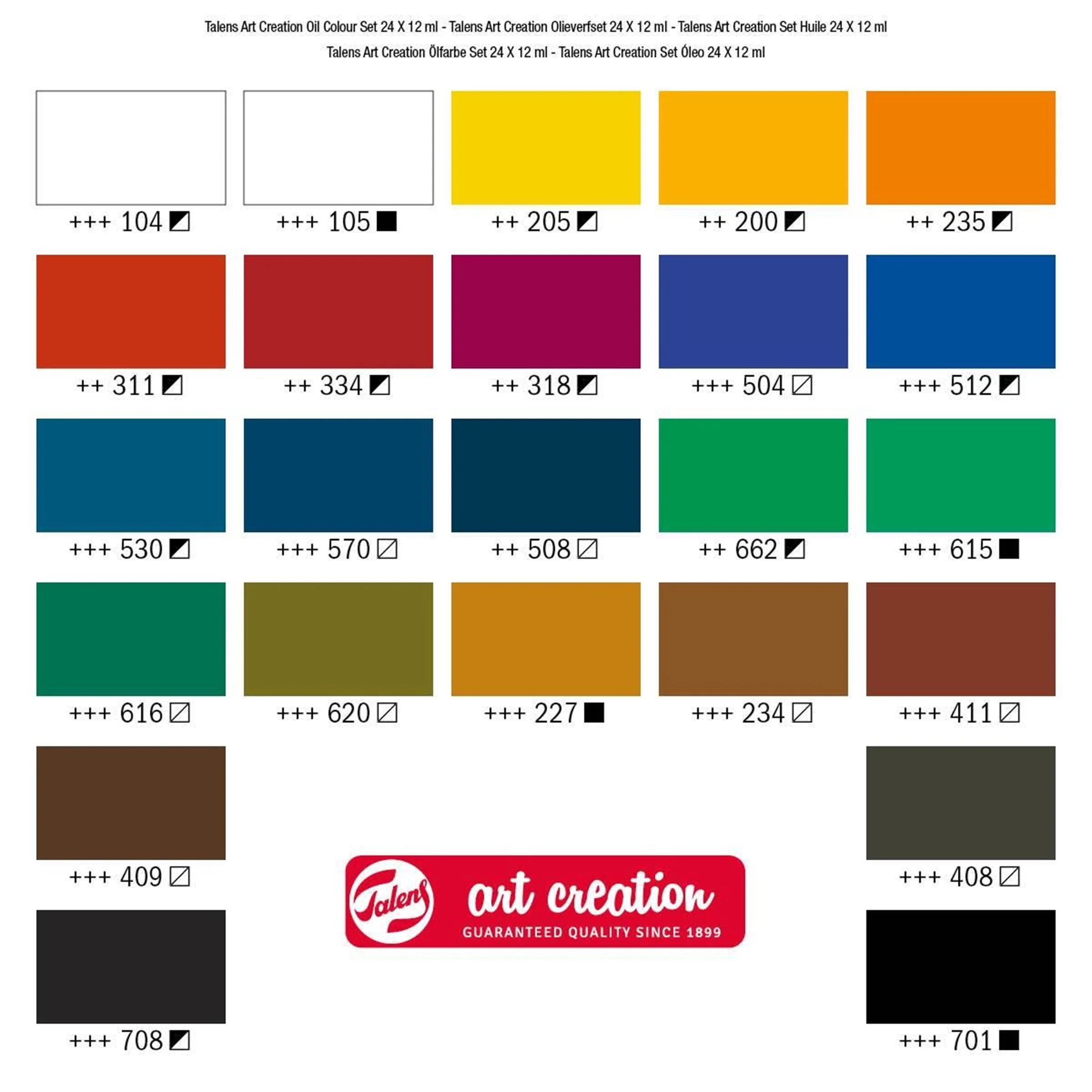 ROYAL TALEN – Oil Colour Set 24 X 12 ml - Image 5