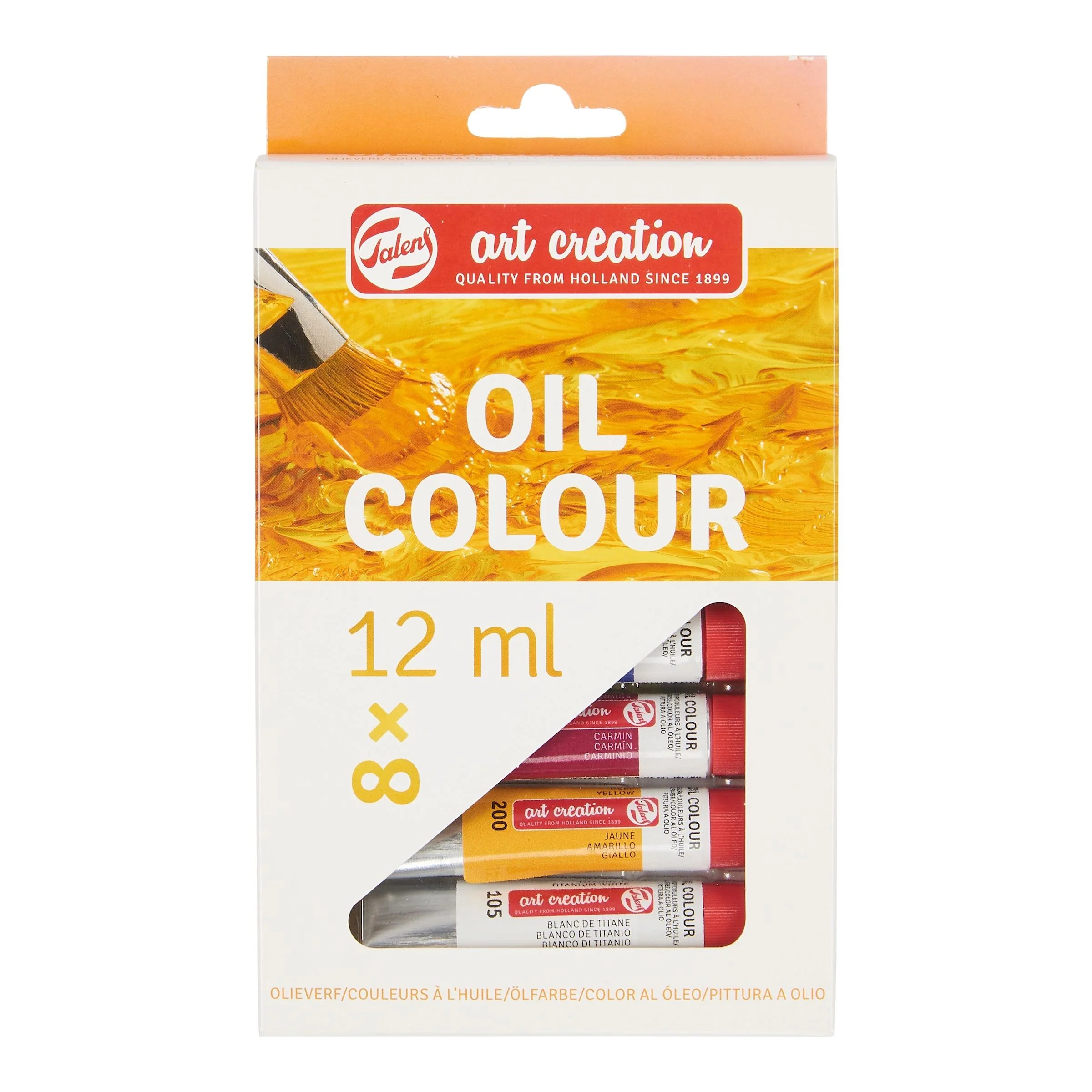 ROYAL TALEN – Oil Colour Set 8 X 12 ml