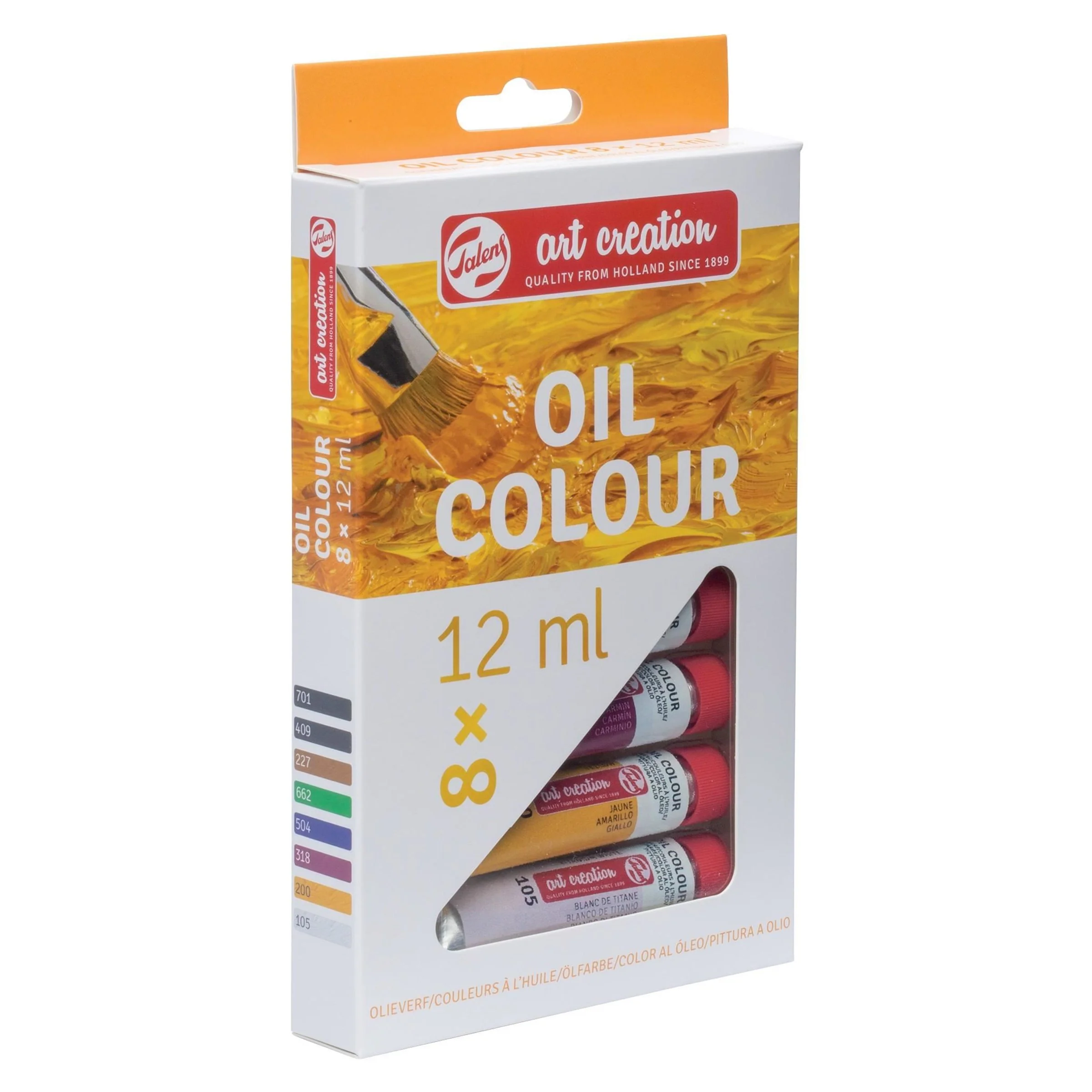 ROYAL TALEN – Oil Colour Set 8 X 12 ml - Image 2