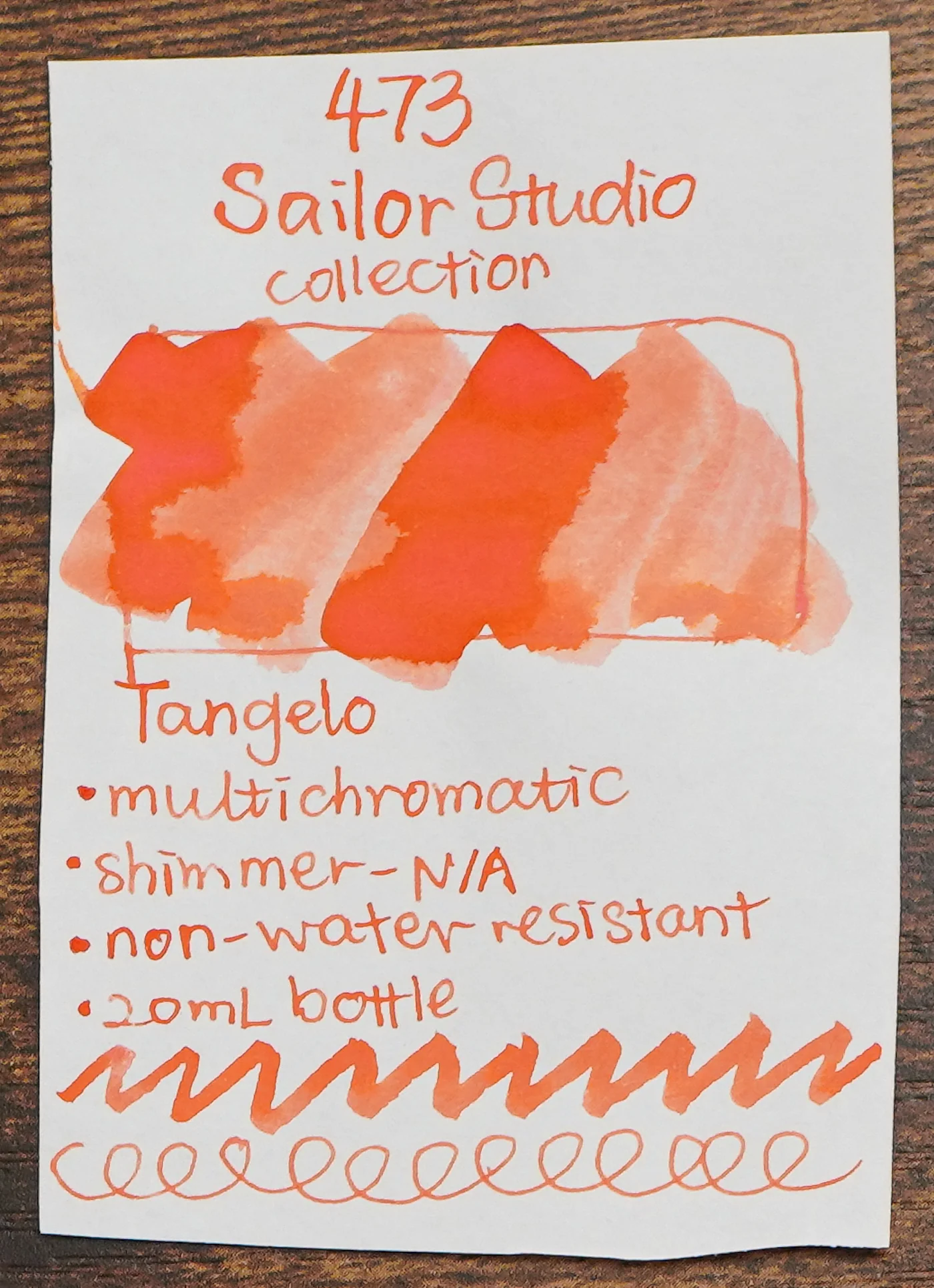 SAILOR - Ink Studio 20mL Bottle Ink  - Part I (#023 - #530) - Image 107
