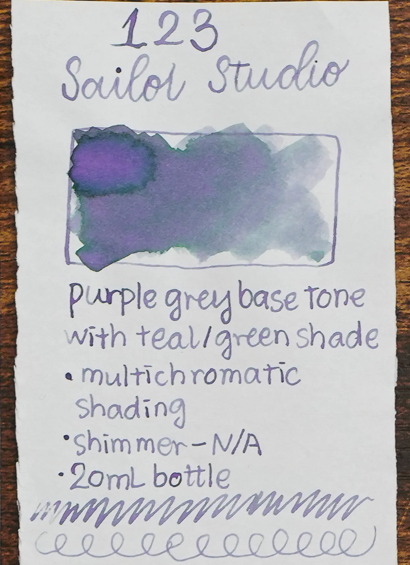 SAILOR - Ink Studio 20mL Bottle Ink  - Part I (#023 - #530) - Image 12